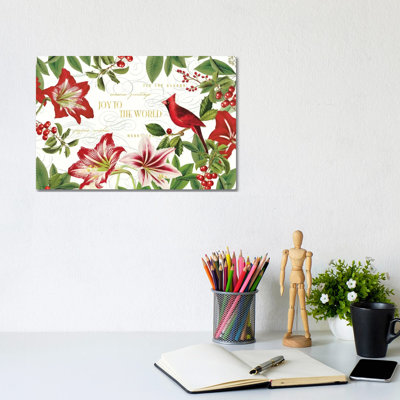 Christmas Garden I by Katie Pertiet - Wrapped Canvas Print