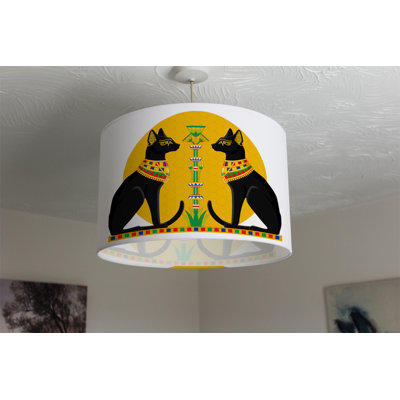 Cotton Drum Lamp Shade ( Uno )