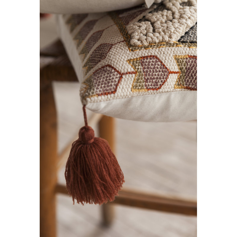 Coussin en coton Winfield, Pas de bourre