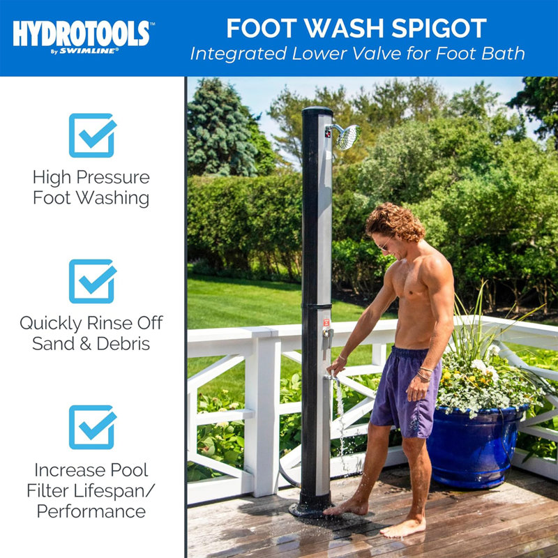 Douche solaire extérieure réglable Swimline