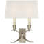 Chapman & Myers Cross Bouillotte Small Sconce-51179987-89440618