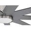 Ventilateur de plafond intelligent à DEL 9 pales avec télécommande et ensemble d'éclairage inclus-1781979648