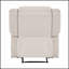 Chaise inclinable moderne avec tissu texturé, accoudoirs à plateau-coussin et structure en bois massif pour le confort du salon-1136202356