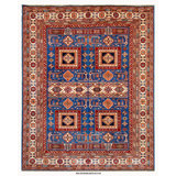 Kazak Hand Woven Wool Area Rug