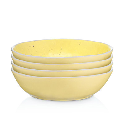 Stone Lain Elena 4-Piece Bowl Set Stoneware