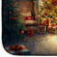 Tapis de vaisselle Bloodhound and Santa Claus