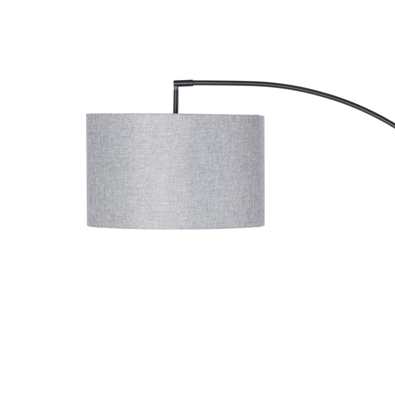 Akridge 77'' Black Arched Floor Lamp