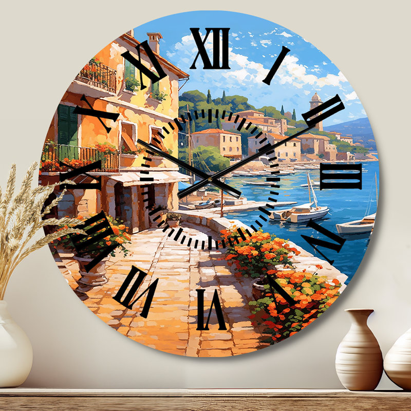Horloge murale La Dolce, Médium