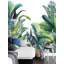 Papier peint amovible feuilles de bananier tropical-1691456922