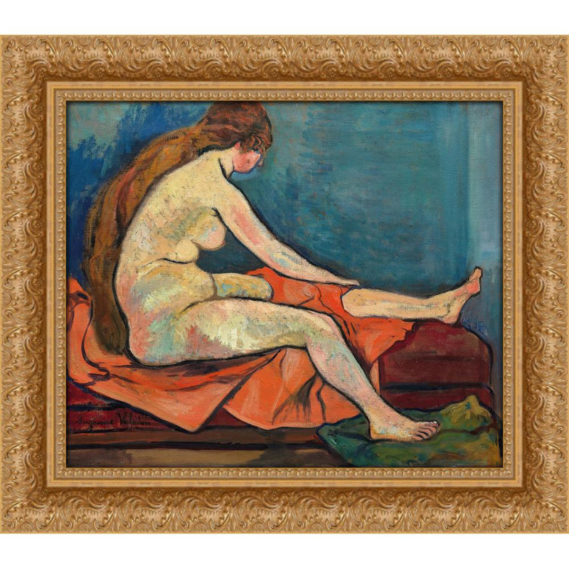 Nu assis de profil (1917)