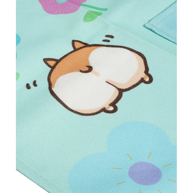 Tablier Corgi, Bleu
