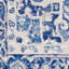 Tapis oriental ivoire / bleu Melyna-991167910