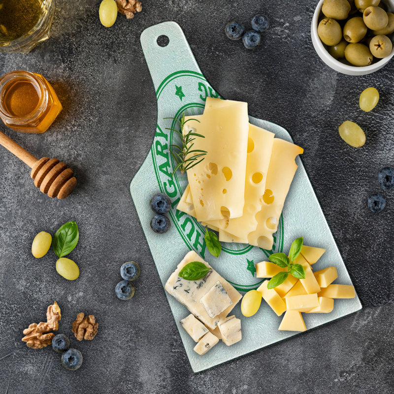 Planche à découper en verre trempé Ambesonne
