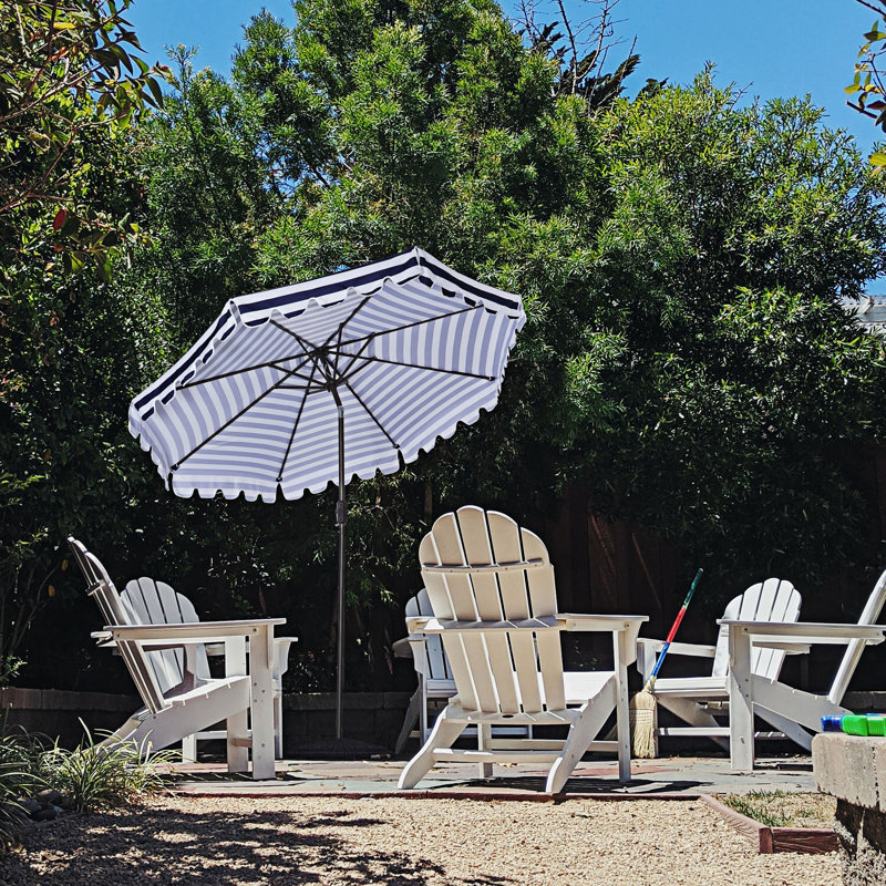 Parasol de plage avec manivelle 106 po Manar