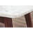 Nero white authentic marble rectangle coffee table