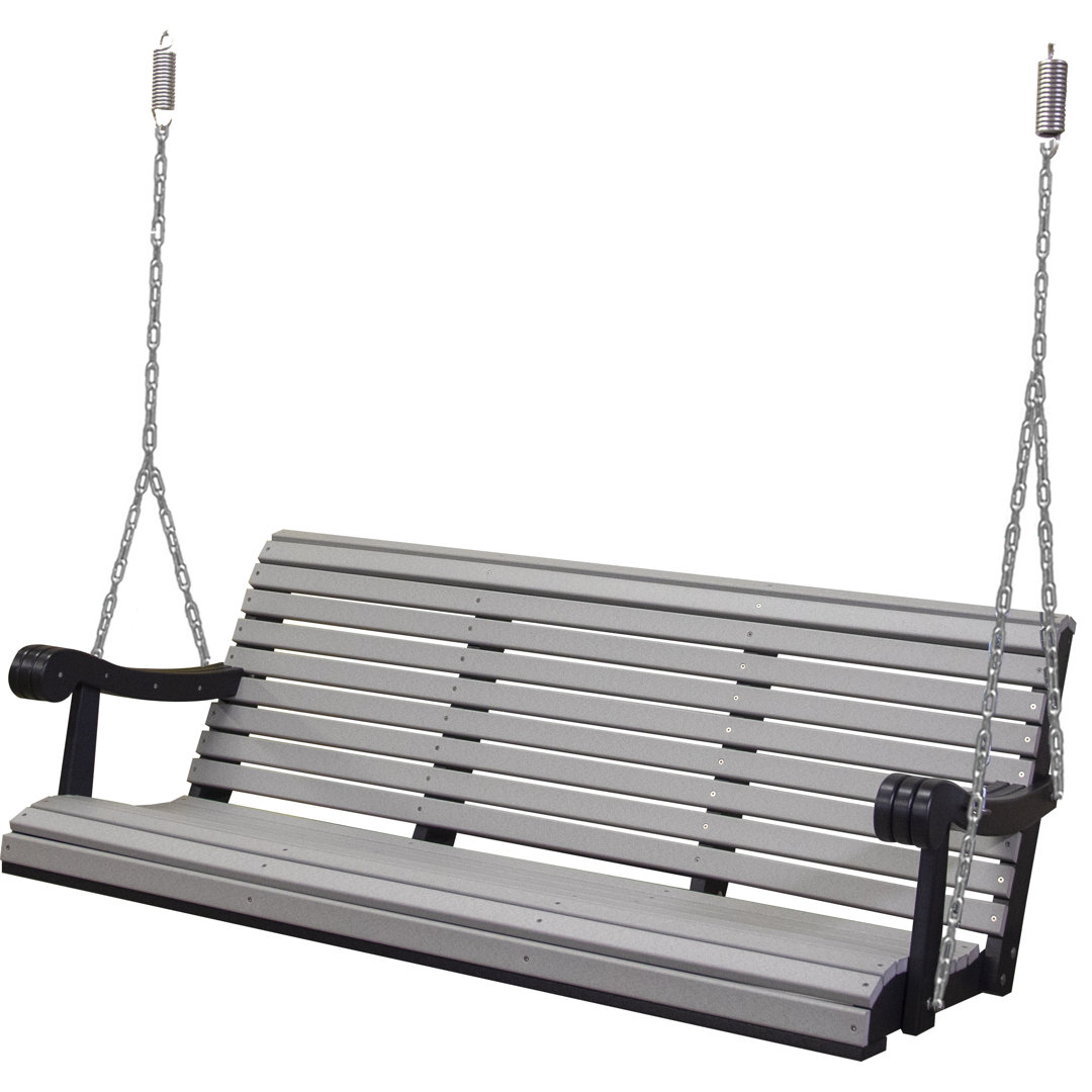 Fleurette Poly Grandpa Porch Swing Rosalind Wheeler Swing 