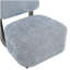 Chaise d'appoint moderne Solara avec structure en bois massif, revêtement en chenille confortable et design ergonomique bleu-1386920212
