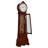 Swensen 71.75'' H Wood Grandfather Clock with Adjustable Chime Volume