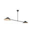 Suspension linéaire Dilys 58 po noir mat-1659681597