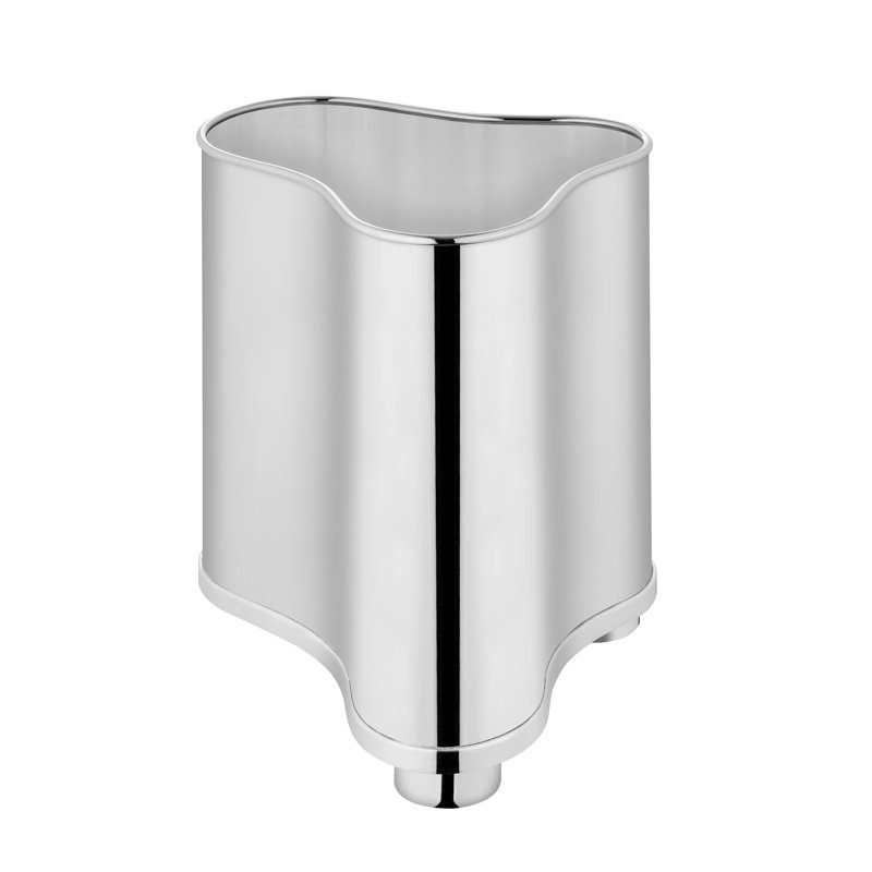 Metal Table Vase, 10.00" H x 8.00" W x 11.00" D