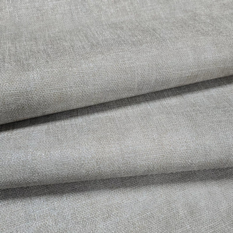 Papier peint uni texturé taupe