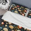 Ensemble de housse de couette Eclectic Blooms Mix Page & Black Vintage Eclectic-577561603