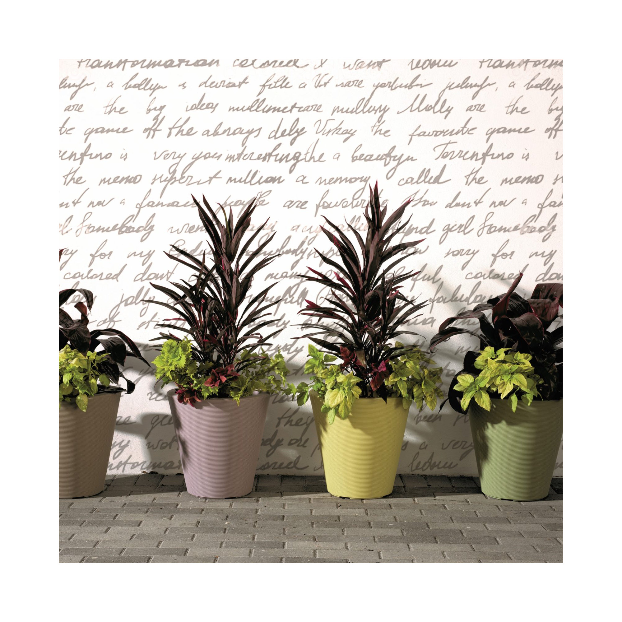 Madison Indoor/Outdoor Modern Round Planter, Weathered Terracotta, 20" H x 20" W x 20" D