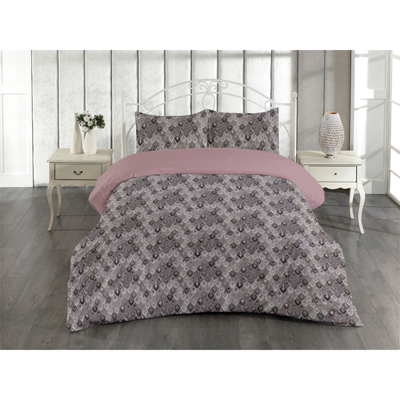 Genavie Duvet Cover, California King Duvet Cover + 2 Standard Shams