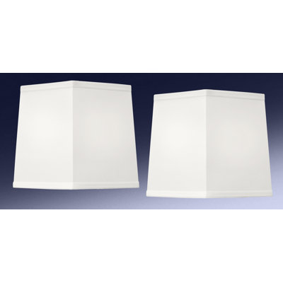 9'' H x 7'' W Linen Square Lamp Shade