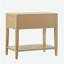Fleur Natural 1-drawer Nightstand