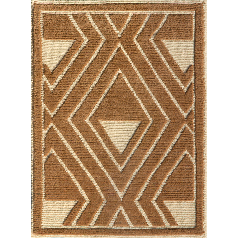 Ralph Lauren Shadown Wool Geometric Rug, Rectangle 2' x 3'