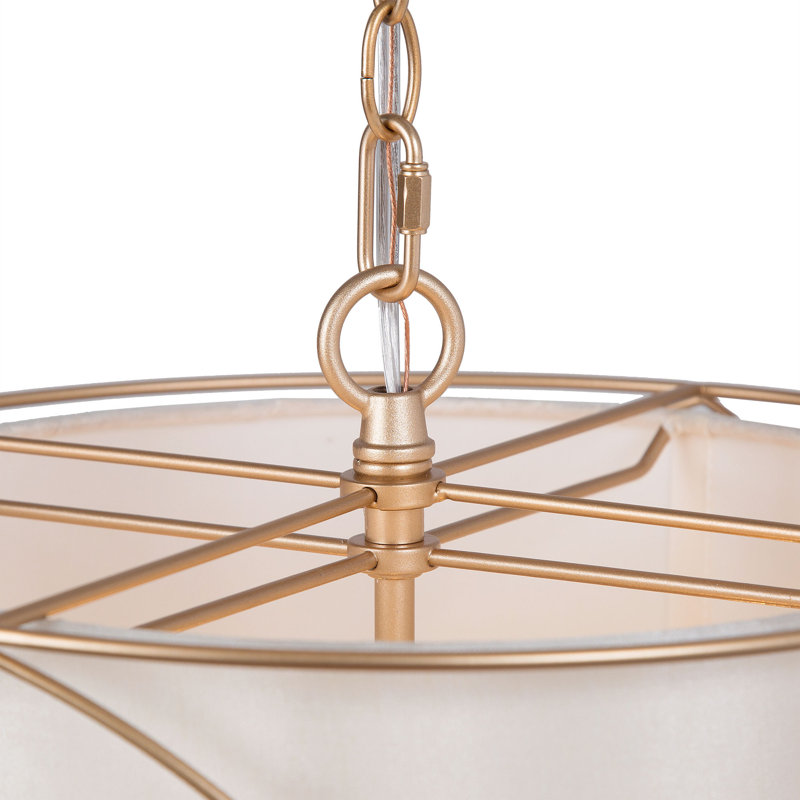 Grand lustre cylindrique 3 lumières Braisley
