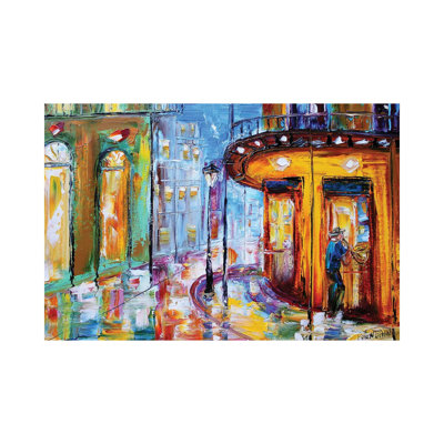 New Orleans by Karen Tarlton - Wrapped Canvas Painting