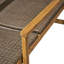 Chaise longue inclinable en acacia 78,75 po Amant-388679854
