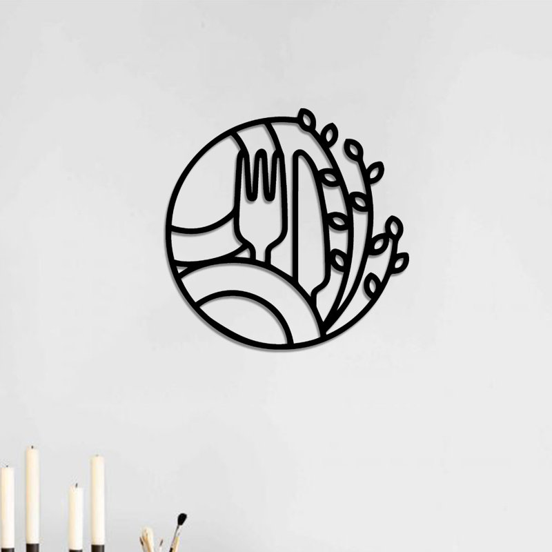 Decortie Wall Décor, Black