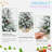 3FT Flocked Tabletop Christmas Tree With 355 Tips