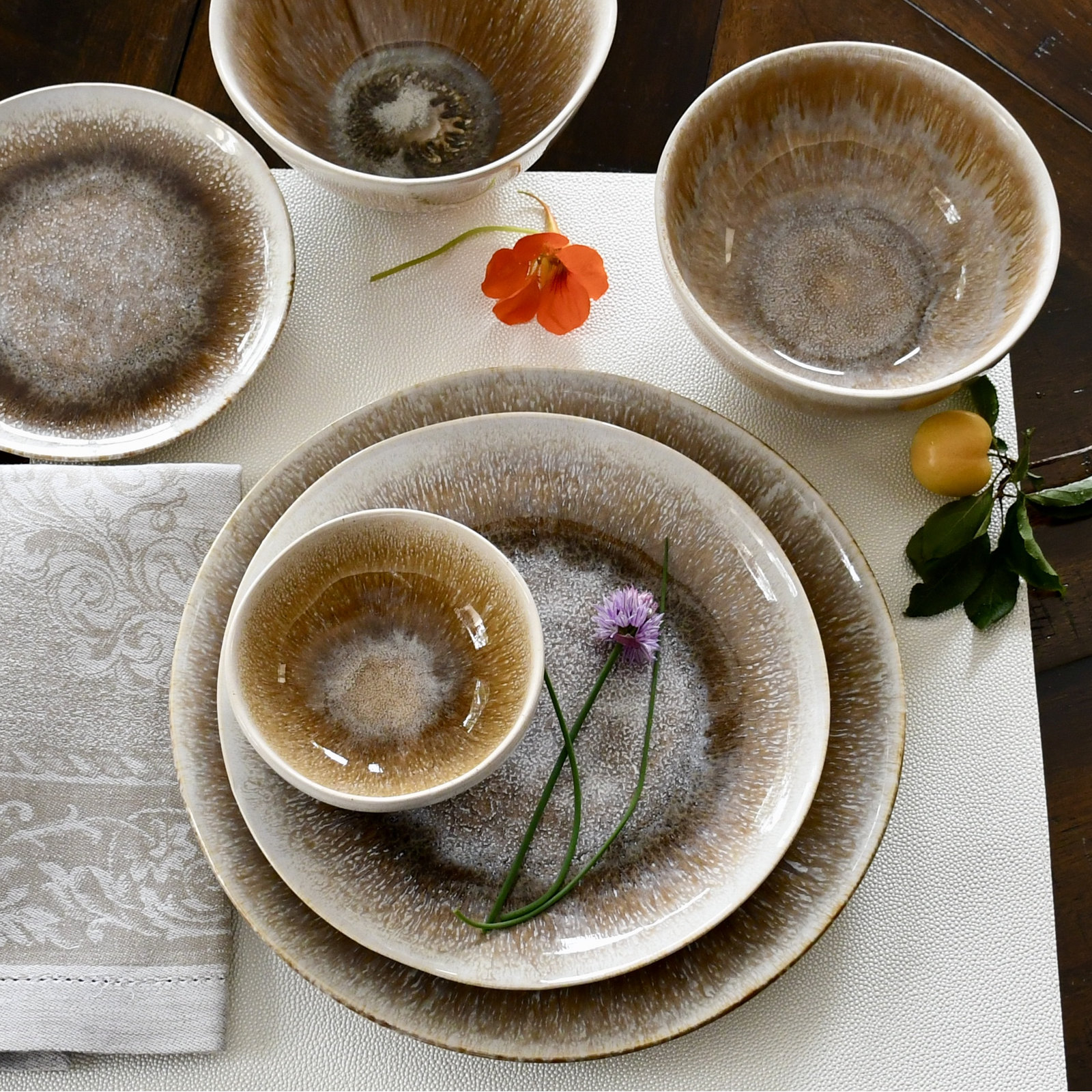 Mariessa Stoneware Dessert Bowl