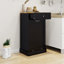 Armoire à ordures polyvalente pour la cuisine et la lessive, avec de multiples fonctions et un design élégant.