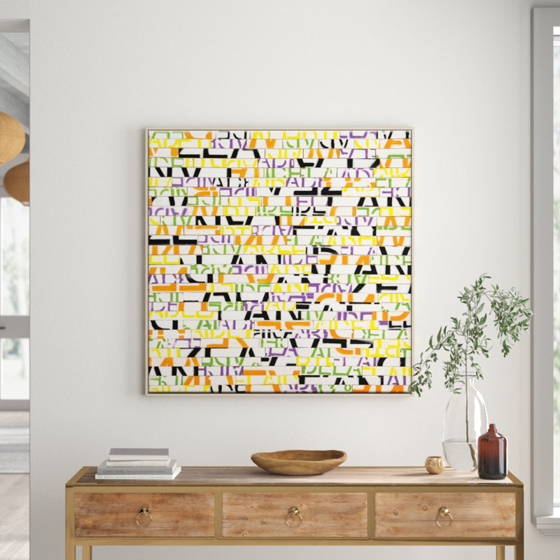 Tutti Frutti Too by Kelly Stewart - Print on Canvas, Timber, 41cm H x 41cm W
