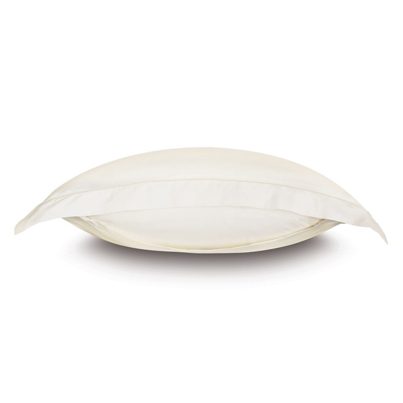 Gianna Cotton Pillow Sham, Ivory, Standard