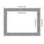 Bark Rustic Framed Dry Erase Magnetic Board Organization Boards-612741676