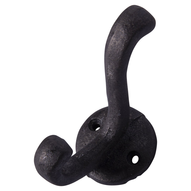 Crochet en métal noir, Noir