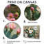 Cactus vert et rose en fleurs - Cactus floral-898448769-898448782