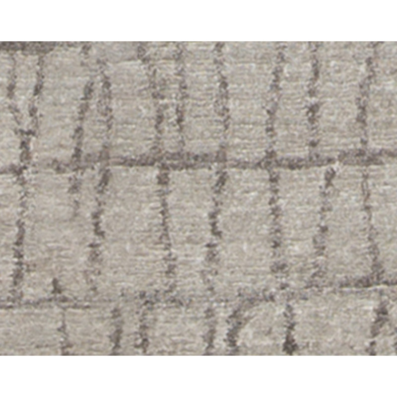Windsom Geometric Area Rug in Gray