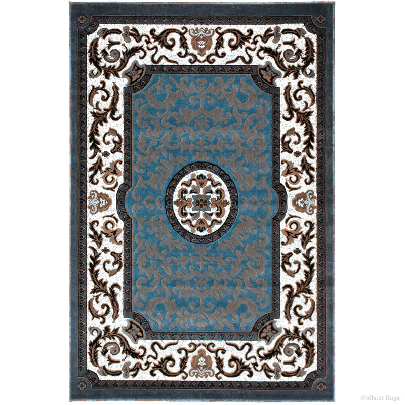 Andrews Floral Indoor Rug, 7'10" x 10'2"
