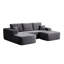 Upholstered 68.83 " Fabric Sectional