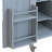 Outdoor Kitchen Island, Rolling Bar Cart & Storage Cabinet, Farmhouse Solid Wood Outdoor Grill Table With Stainless Steel Top, Spice Rack-1966364522