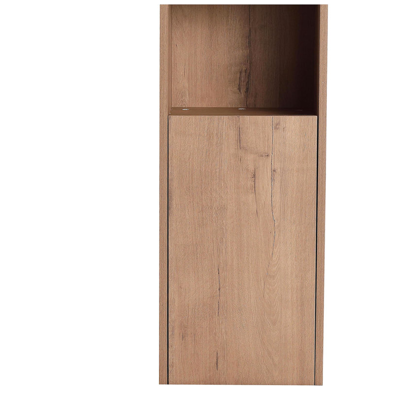 Armoire latérale de salle de bain 12 po, montage flottant