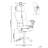 VISCOUNT Polyester Blend Office Chair with Headrest