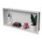 Adhesive Stainless Steel Shower Shelf-47836655
